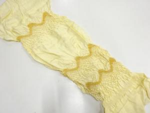 正絹　絞り　帯揚げ